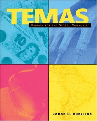 Stock image for Temas : Spanish for the Global Community for sale by Better World Books