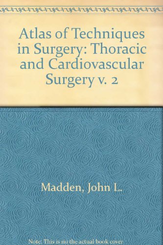 9780838501320: Thoracic & Cardiovascular Surgery