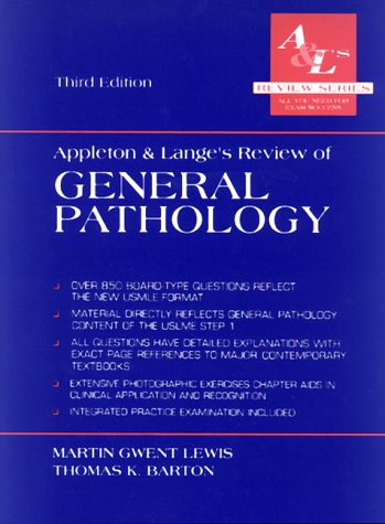 9780838501610: Appleton & Lange's Review of General Pathology