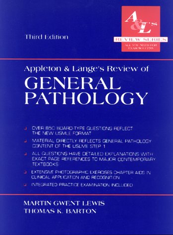 Stock image for Appleton and Lange's Review of General Pathology for sale by Wonder Book