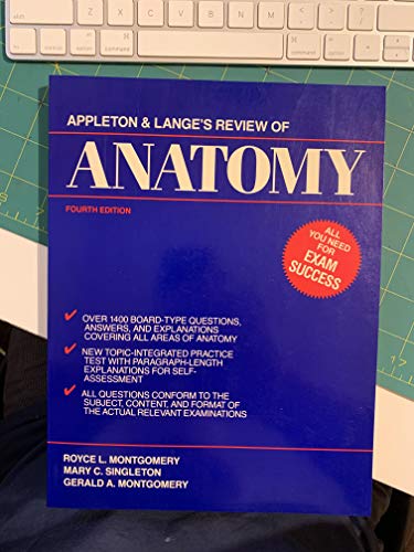 Imagen de archivo de Appleton and Lange's Review of Anatomy a la venta por A Squared Books (Don Dewhirst)