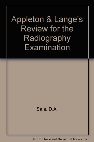 Imagen de archivo de Appleton & Lange's review for the radiography examination (Appleton & Lange's review series) a la venta por HPB-Red