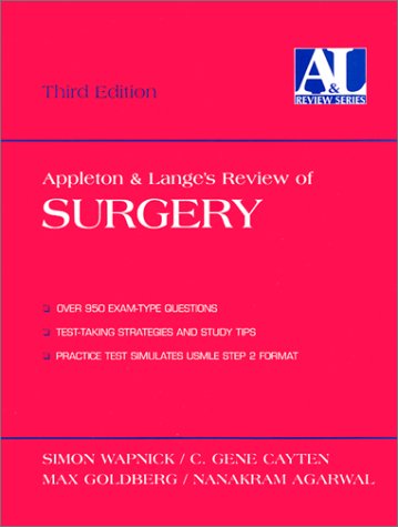 Beispielbild fr Appleton & Lange's Review of Surgery zum Verkauf von Wonder Book