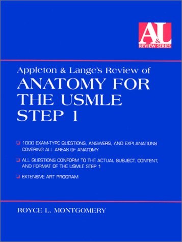 Imagen de archivo de Appleton and Lange's Review of Anatomy for the USMLE Step 1 a la venta por ThriftBooks-Dallas