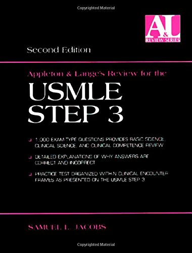 9780838503058: Appleton & Lange's Review for the USMLE Step 3