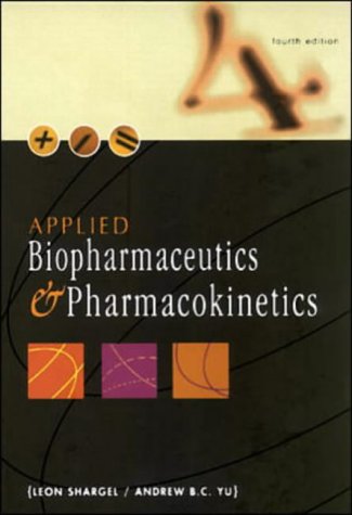 9780838503218: Applied Biopharmaceutics and Pharmacokinetics