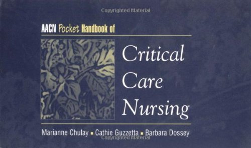 Stock image for AACN Pocket Handbook of Critical Care Nursing for sale by HPB-Red