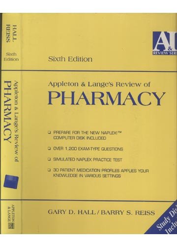 9780838503324: Appleton and Lange Review of Pharmacy