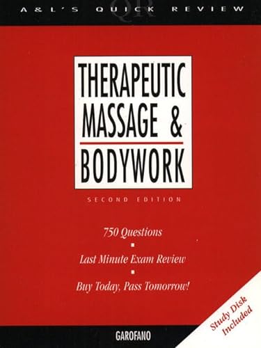 Beispielbild fr Appleton & Lange's Quick Review: Therapeutic Massage and Bodywork (2nd Edition) zum Verkauf von Wonder Book