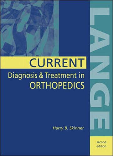 9780838503638: Current Diagnosis & Treatment in Orthopedics (Current Diagnosis and Treatment in Orthopedics, 2nd ed)
