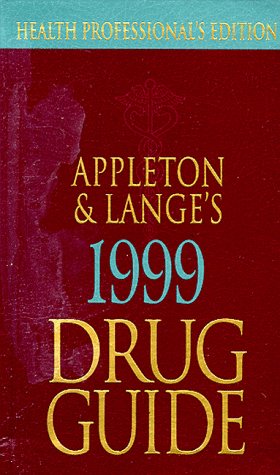 Imagen de archivo de Appleton & Lange's Drug Guide 1999 a la venta por HPB-Red