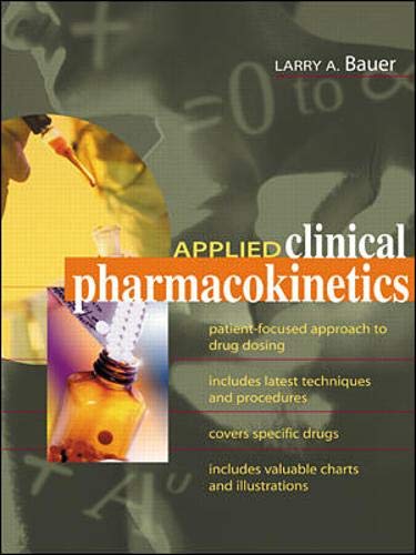 Imagen de archivo de Applied Clinical Pharmacokinetics a la venta por SecondSale