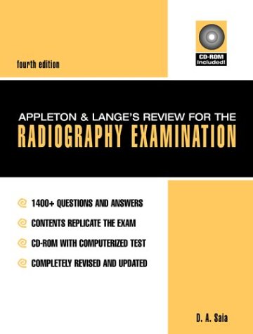 Stock image for Appleton Lange Review for the Radiography Examination for sale by Front Cover Books