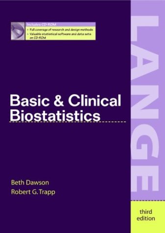9780838505106: Basic & Clinical Biostatistics (LANGE Basic Science)