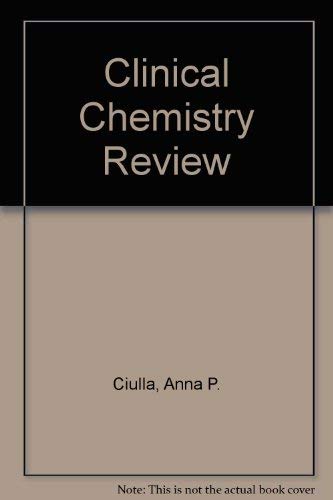 Stock image for Clinical chemistry review for sale by Hawking Books