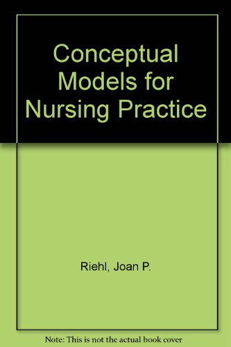 9780838512005: Conceptual Models for Nursing Practice