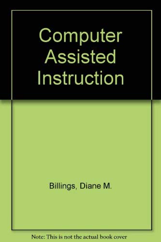 Stock image for Computer Assisted Instruction for Health Professionals: A Guide to Designing and Using Cai Courseware for sale by Phatpocket Limited