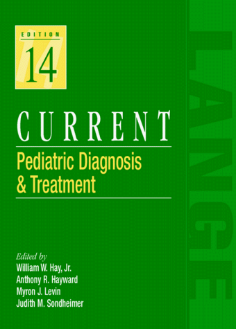Imagen de archivo de CURRENT Pediatric Diagnosis & Treatment a la venta por Discover Books