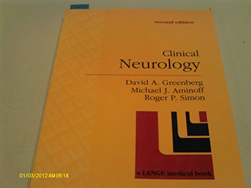 Beispielbild fr Clinical Neurology zum Verkauf von Wonder Book