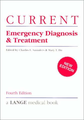 Imagen de archivo de Current Emergency Diagnosis and Treatment a la venta por Jenson Books Inc