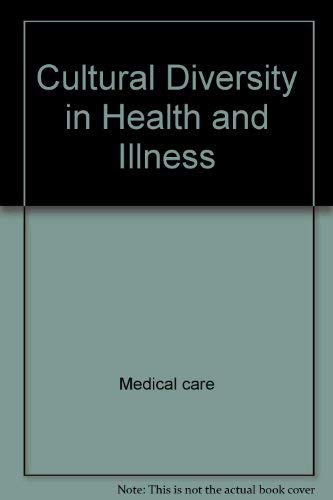 9780838513941: Cultural Diversity in Health and Illness