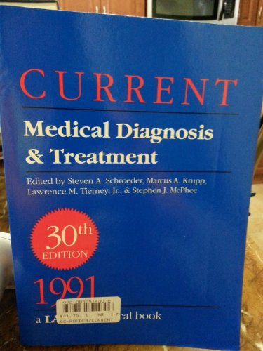 Imagen de archivo de Current Medical Diagnosis and Treatment, 1993 a la venta por Better World Books