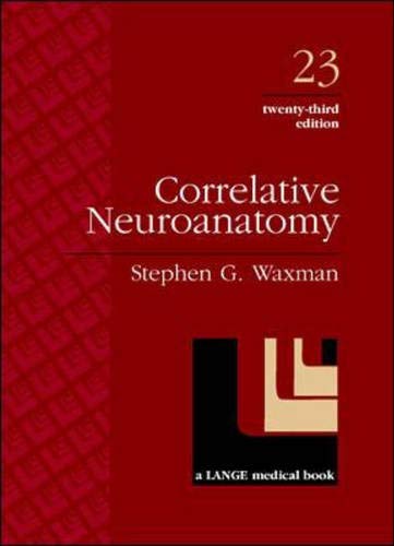 Correlative Neuroanatomy (9780838514771) by Waxman, Stephen G.