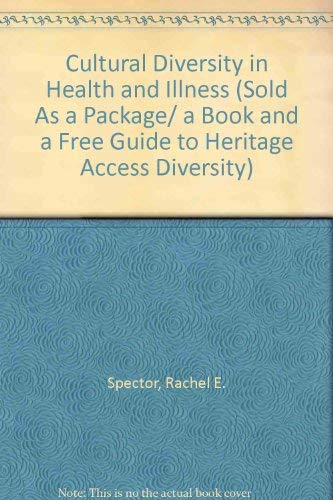 Stock image for Cultural Diversity In Health & Illness for sale by Basi6 International