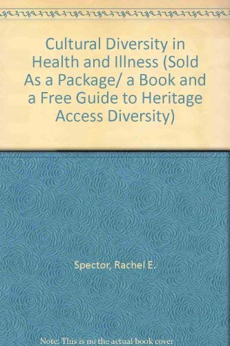 9780838514832: Cultural Diversity in Health & Illness (Sold As a Package/ a Book and a Free Guide to Heritage Access Diversity)