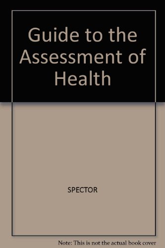 Imagen de archivo de Guide to Heritage Assessment and Health Traditions a la venta por Better World Books: West