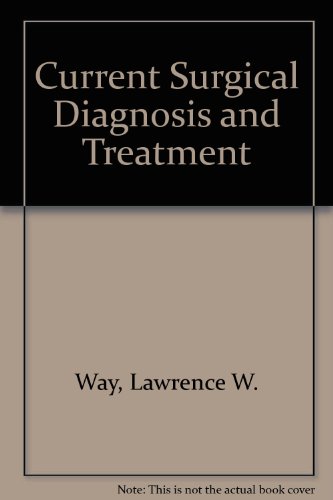 9780838515150: Current Surgical Diagnosis and Treatment