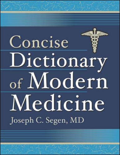 9780838515358: Concise Dictionary of Modern Medicine