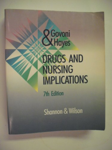 Imagen de archivo de Drugs and Nursing Implications a la venta por HPB-Red