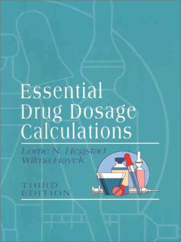 Stock image for Essential Drug Dosage Calculations for sale by Books Puddle