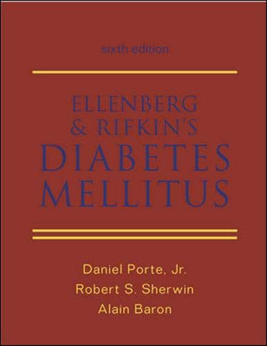 Beispielbild fr Ellenberg and Rifkin's Diabetes Mellitus : Theory and Practice zum Verkauf von Better World Books