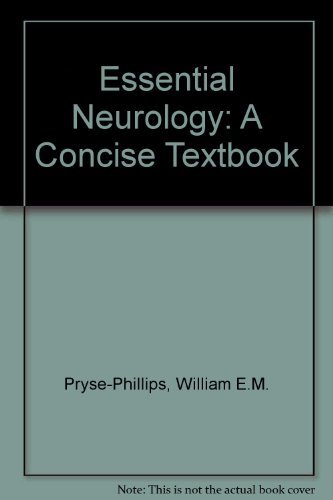 Beispielbild fr A Concise Textbook of Essential Neurology zum Verkauf von Better World Books