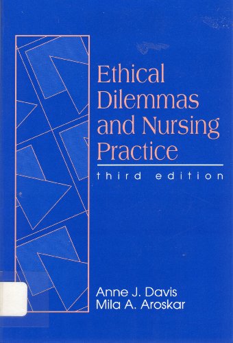 9780838522752: Nursing: Ethical Dilemmas and Nursing Practice (Nursing S.)