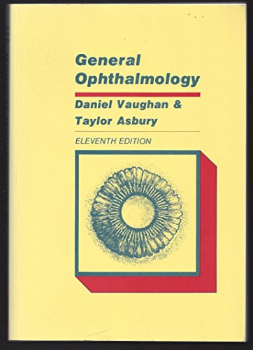 Stock image for General Ophthalmology for sale by Wonder Book