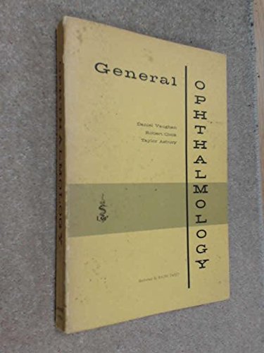 Imagen de archivo de General Ophthalmology a la venta por Ammareal