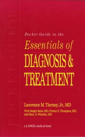 9780838536056: Pocket Guide to the Essentials of Diagnosis and Treatment (Lange Pocket Guide S.)
