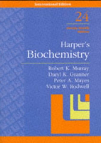 Imagen de archivo de Harper's Biochemistry (Lange Medical Books) a la venta por Phatpocket Limited