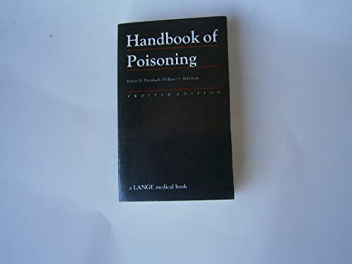 Stock image for Handbook of Poisoning for sale by Better World Books