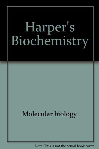 Stock image for Harper's Biochemistry for sale by ThriftBooks-Dallas
