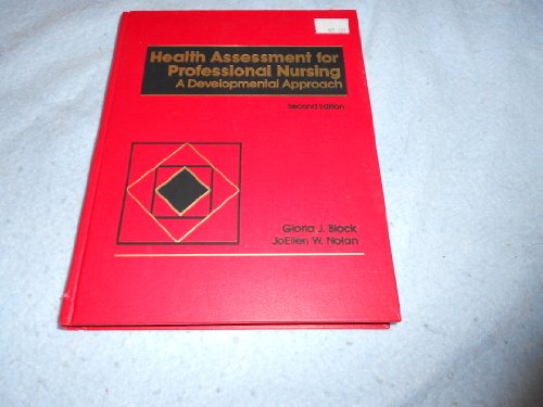 Imagen de archivo de Health Assessment for Professional Nursing : A Developmental Approach a la venta por Better World Books