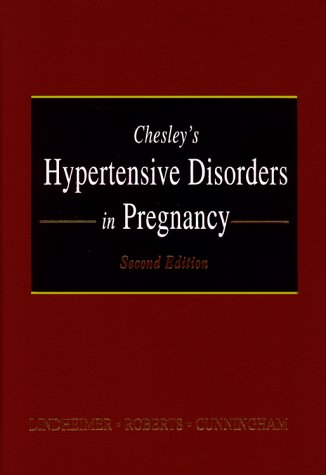 9780838539705: Chesley's Hypertensive Disorders in Pregnancy