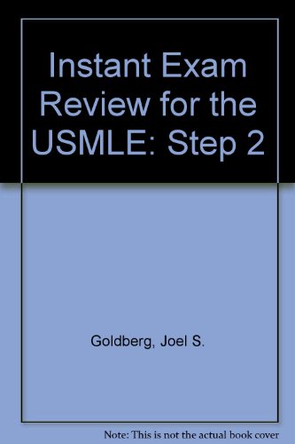 Beispielbild fr The Instant Exam Review for the Usmle Step 2 (A & L's Review) zum Verkauf von Wonder Book