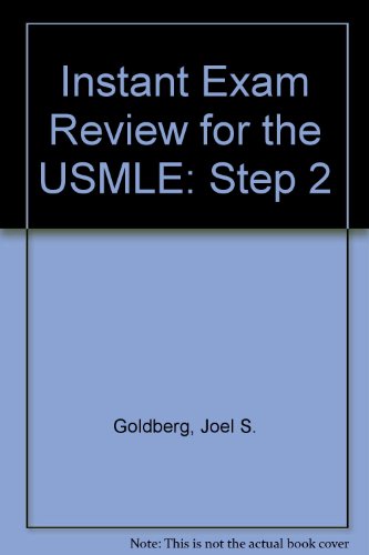 9780838540381: The Instant Exam Review for the Usmle Step 2