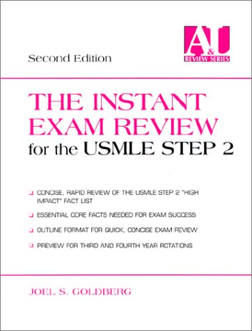 Stock image for The Instant Exam Review for the USMLE Step 2 for sale by HPB-Red
