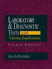 Imagen de archivo de Laboratory & Diagnostic Tests With Nursing Implications a la venta por BookHolders