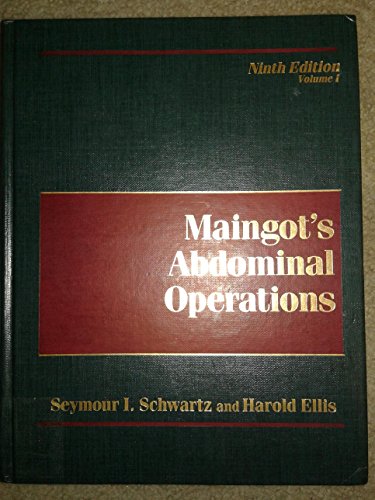 Stock image for Maingot's Abdominal Operations for sale by HPB-Red